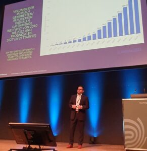 Martin Gross, Manager Channel Sales, Germany bei NetApp auf der Inneo Fachkonferenz Digitalisierung