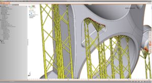 baumartige Stützstrukturen für den Metalldruck von CoreTechnologie